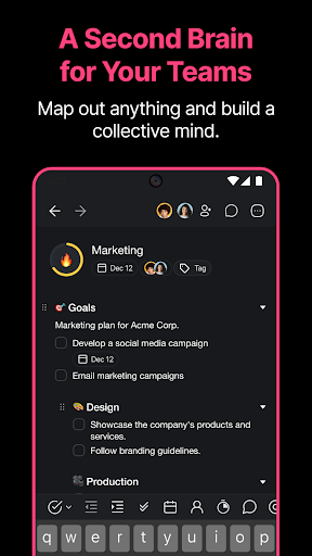 Taskade - AI Agents, Chat Bots Screen 2