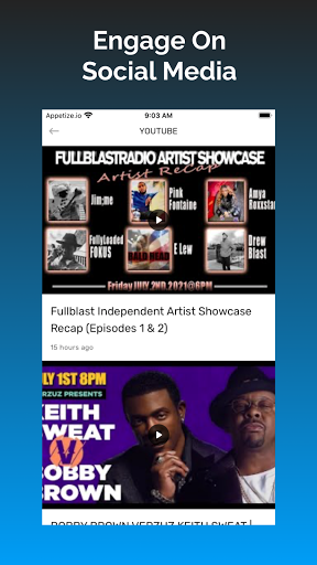FullBlastRadio Screen 3