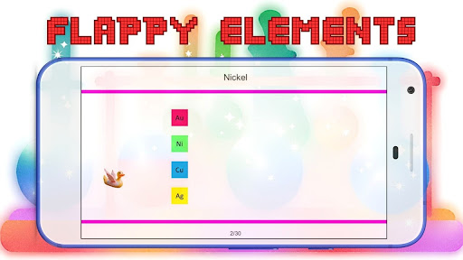 Flappy Elements (Chemistry) Screen 3
