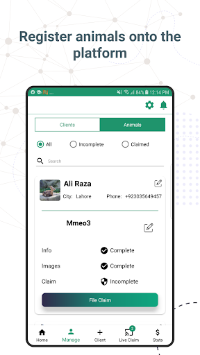 TAGMU Field App Screen 3