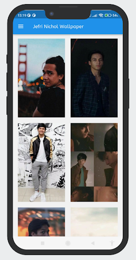 Android application Jefri Nichol Wallpaper screenshort