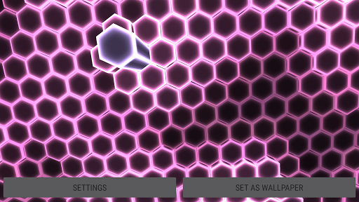 Honeycomb Cells Particles 3D L