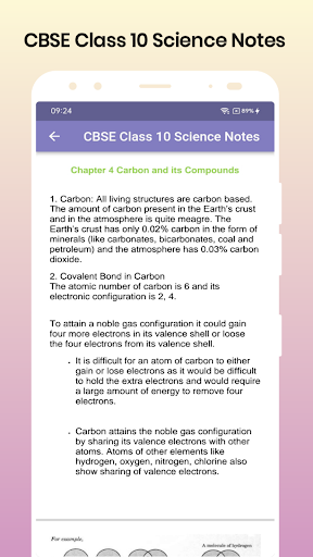 CBSE Class 10 Science Notes Screen 3