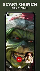 Scary Grinch Video Call Prank