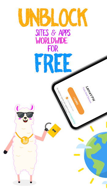 Screenshot 2 Llama VPN: Unlimited VPN android