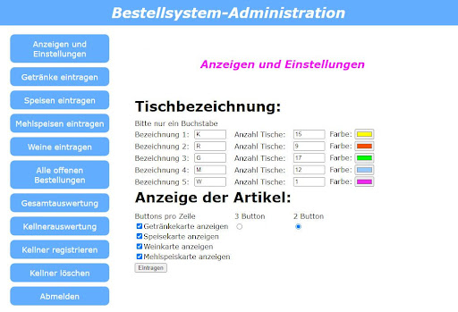 Boniersystem Screen 2