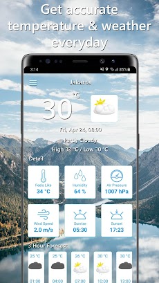 Temperature Today: Weather Appのおすすめ画像1