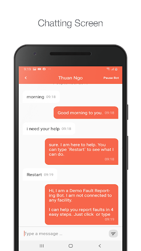 FacilityBot Screen 3