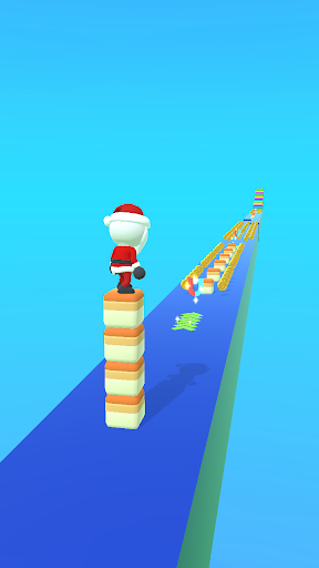 Android application Cube Surfer:Food Skateboard screenshort