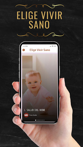 Android application EligeVivirSano screenshort