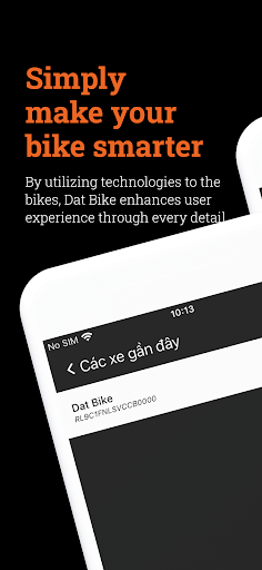 Android application Dat Bike screenshort