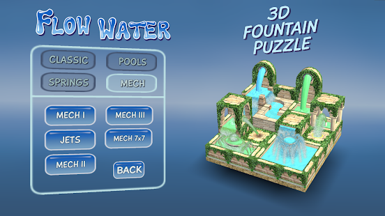 Flow Water Verbinden 3D Puzzle Screenshot