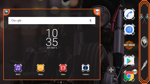 Harley Davidson Theme for Sony Xperia™