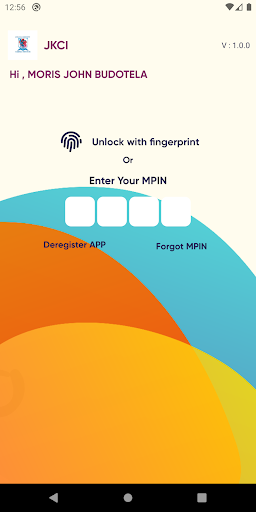 Android application JKCI Employee App screenshort