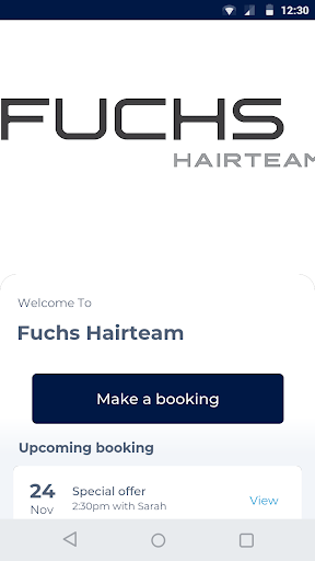Android application Fuchs Hairteam screenshort