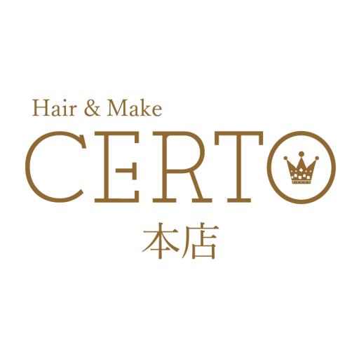 Hair＆make CERTO（ヘアーアンドメイクチェルト　 logo