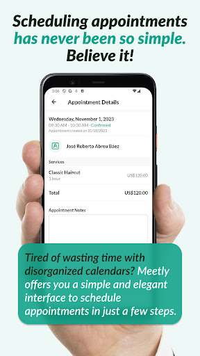 Meetly Appointments Screen 3