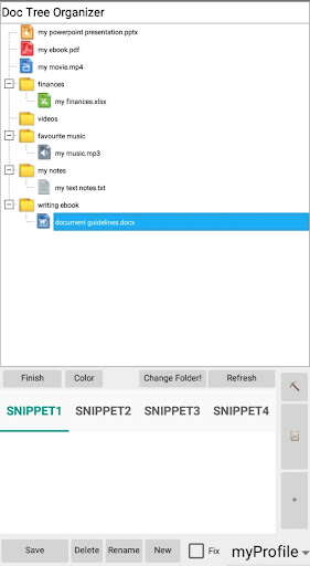 Document Tree Organizer Pro Screen 2