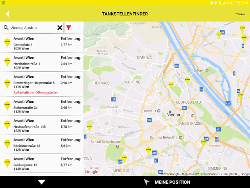 Avanti - günstig Tanken