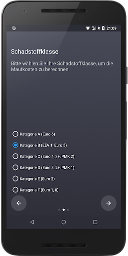 Maut-Tracker: LKW-Mautkosten Screen 3