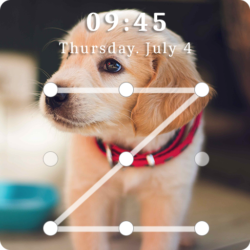 Cute Puppy Lock Screen logo
