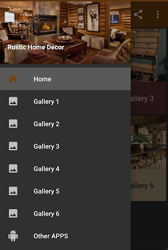 Android application Rustic Home Decor screenshort