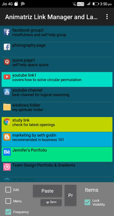 Link Manager and Launcher - New - (Android)