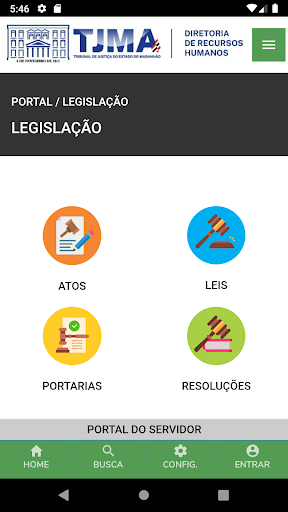 Portal do Servidor Screen 3