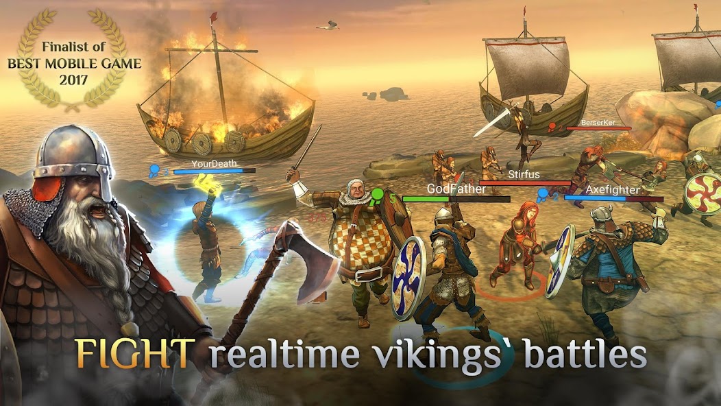 I, Viking: Epic Vikings War for Valhalla 1.20.4.58483 APK + Mod (Unlimited money) untuk android