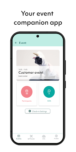 Android application Lyyti screenshort