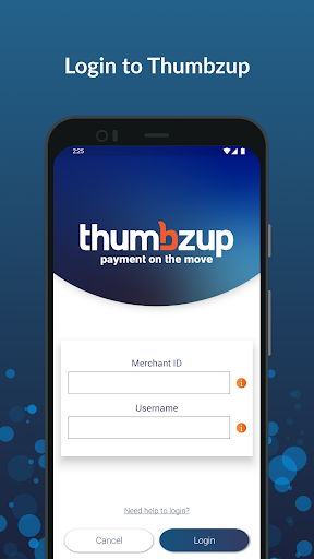 Thumbzup PAY Screen 2