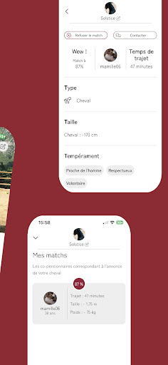 HorseSinergia - Demi-pension Screen 2