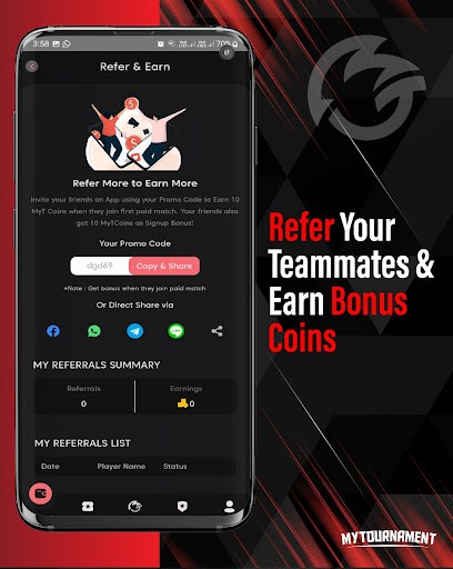 MyTournament -Esports Platform Screen 2