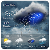 Live weather & widget for android icon