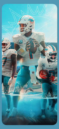 Android application Miami Dolphins Wallpapers 2023 screenshort