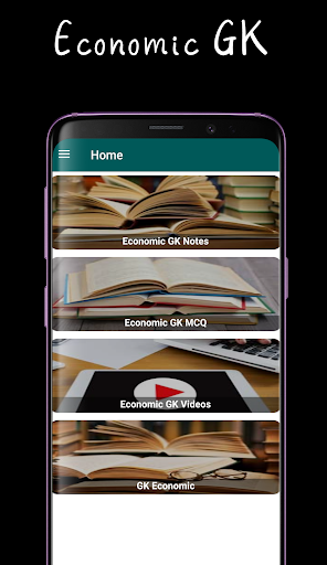 Android application Indian Economic GK अर्थशास्त्र screenshort