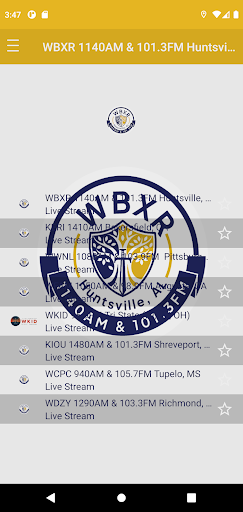 WBXR AM1140 & FM101.3 Radio Screen 2