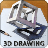 How to Draw 3D Illusions icon