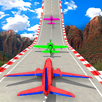 Plane Stunt Games Airplane Racing Simulator Games