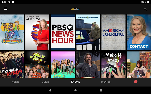 Screenshot of Beehive BEEtv