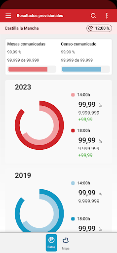 Android application JCCM Elecciones 2023 screenshort