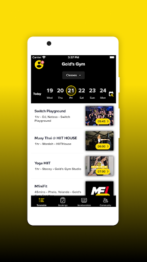 Golds Gym Sandton Screen 3