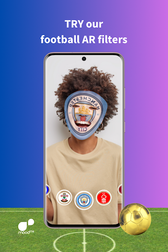AR Football Fans Filters Screen 2