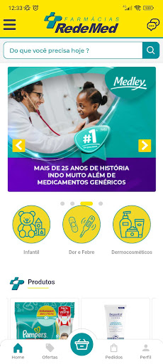 Android application Farmácias RedeMed screenshort
