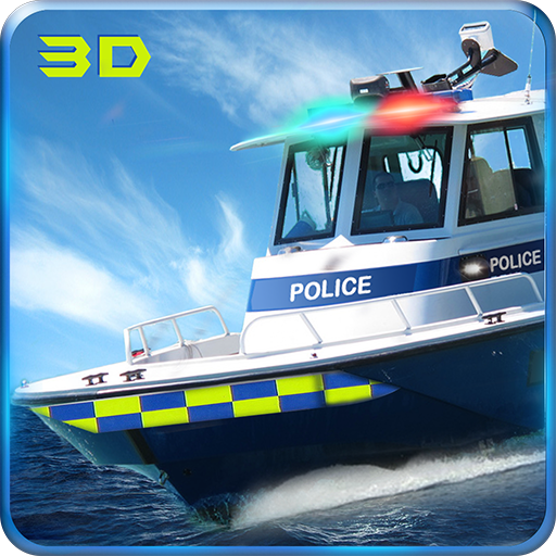 Police Boat Shooting Games 3D