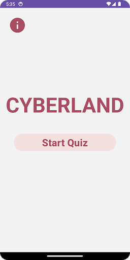 Android application Cyberland screenshort