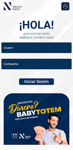 Android application Grupo Nach screenshort