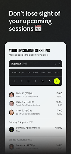 Matchable - For Coaches Screen 2