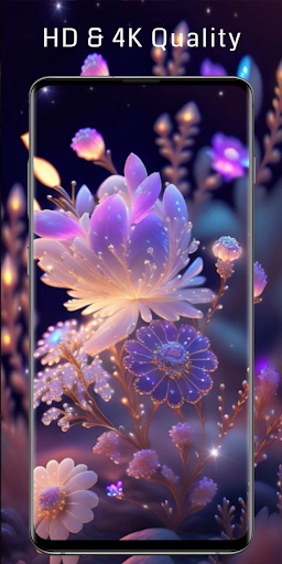 Flower Live Wallpaper Screen 2
