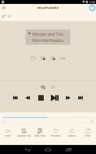 Marantz Hi-Fi Remote